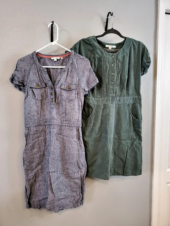 Boden Dresses & Skirts - Bundle Of Vintage Boden Linen Cotton Dresses Size 6